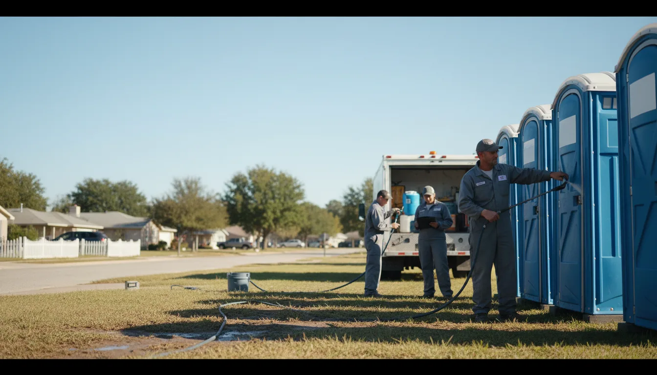 Long-Term Portable Toilet Rental in Leonard, MO near me
